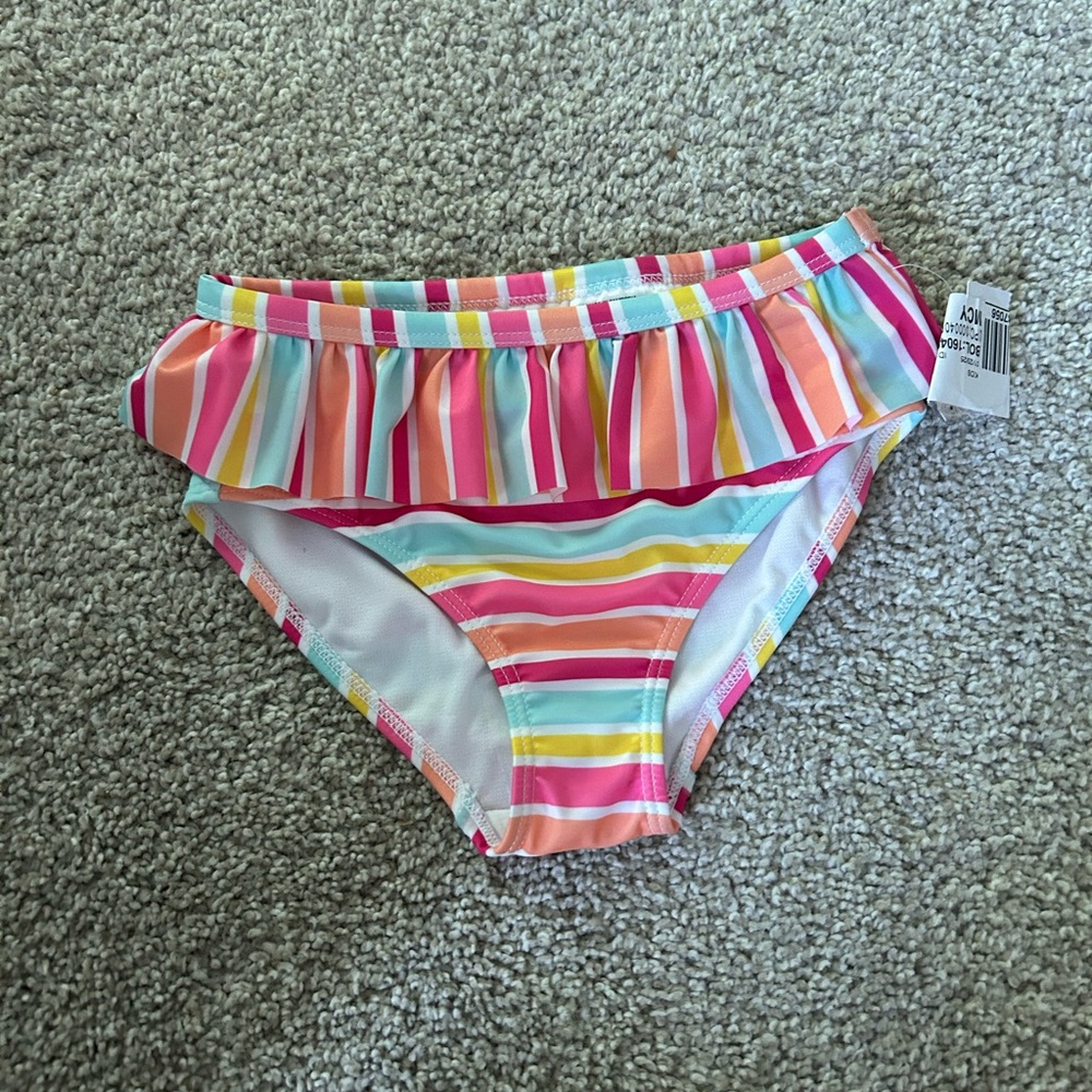 Epic Threads 4T Striped Bikini Bottoms NWT